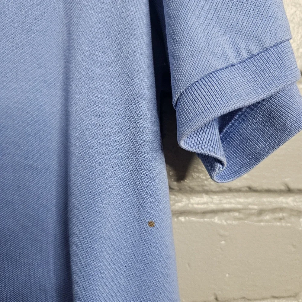 Polo Ralph Lauren Mens Shirt Large‎ Blue Classic Fit Pony Logo